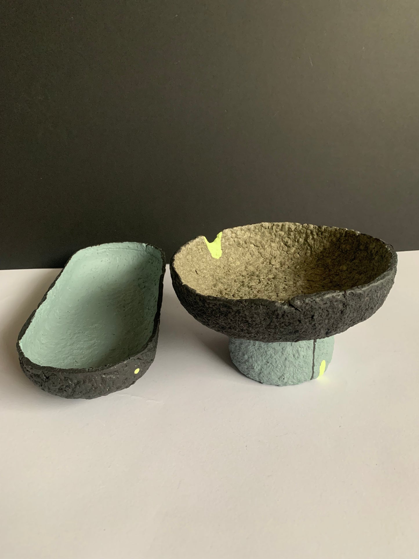 Blue set of bowls
