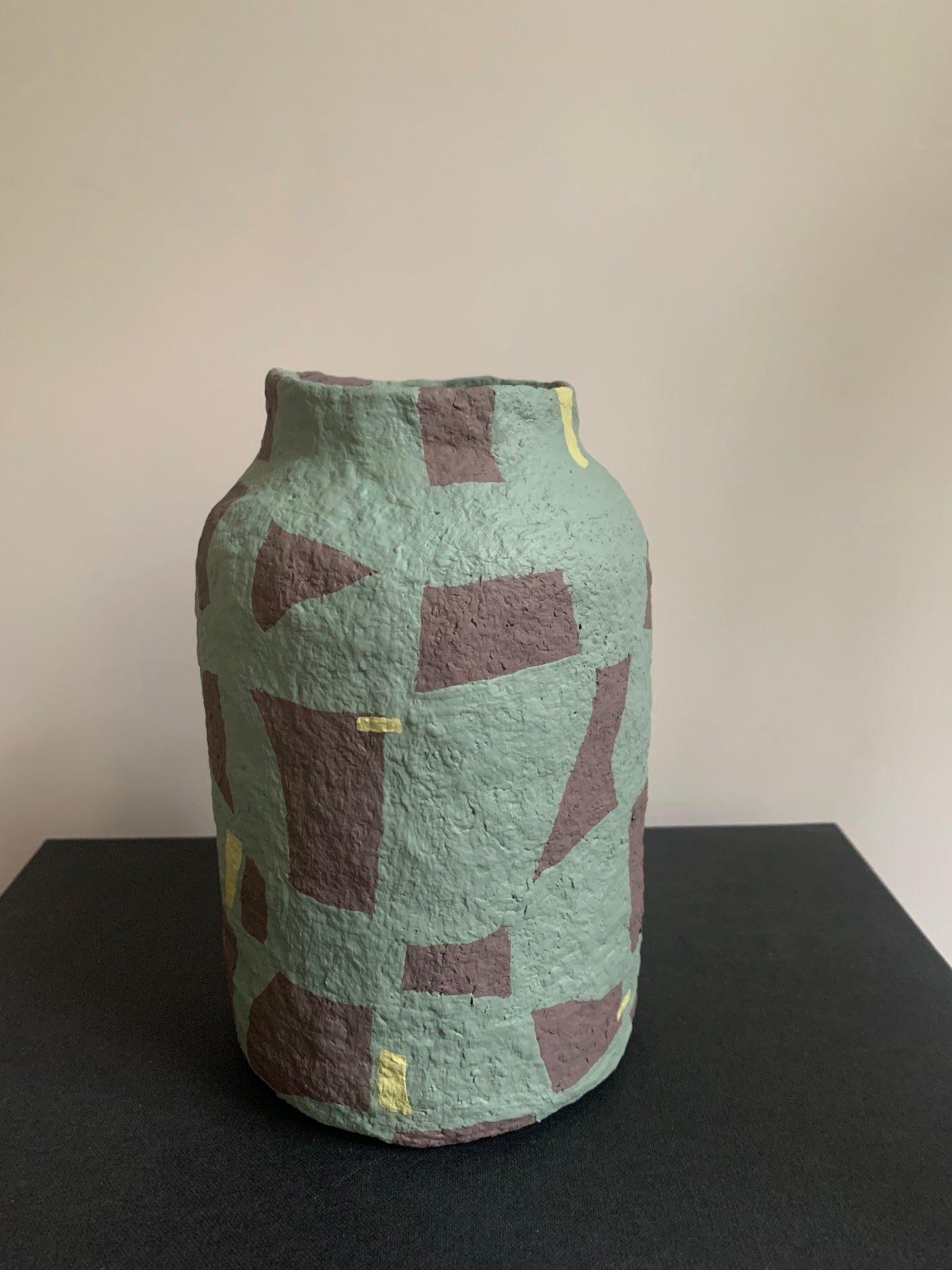 Green vase