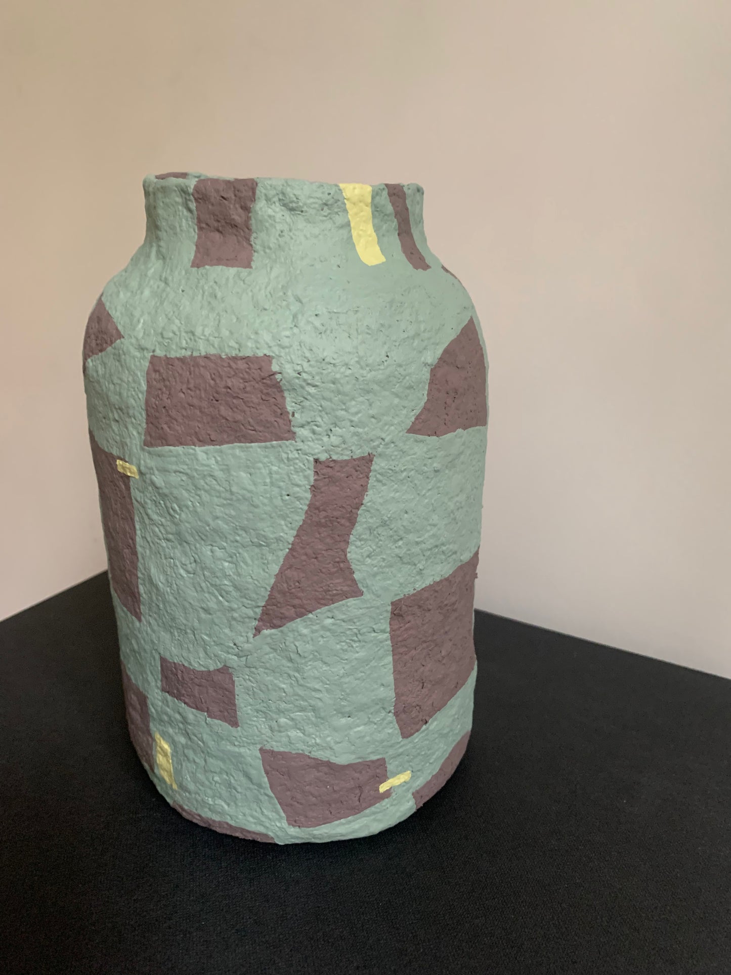 Green vase