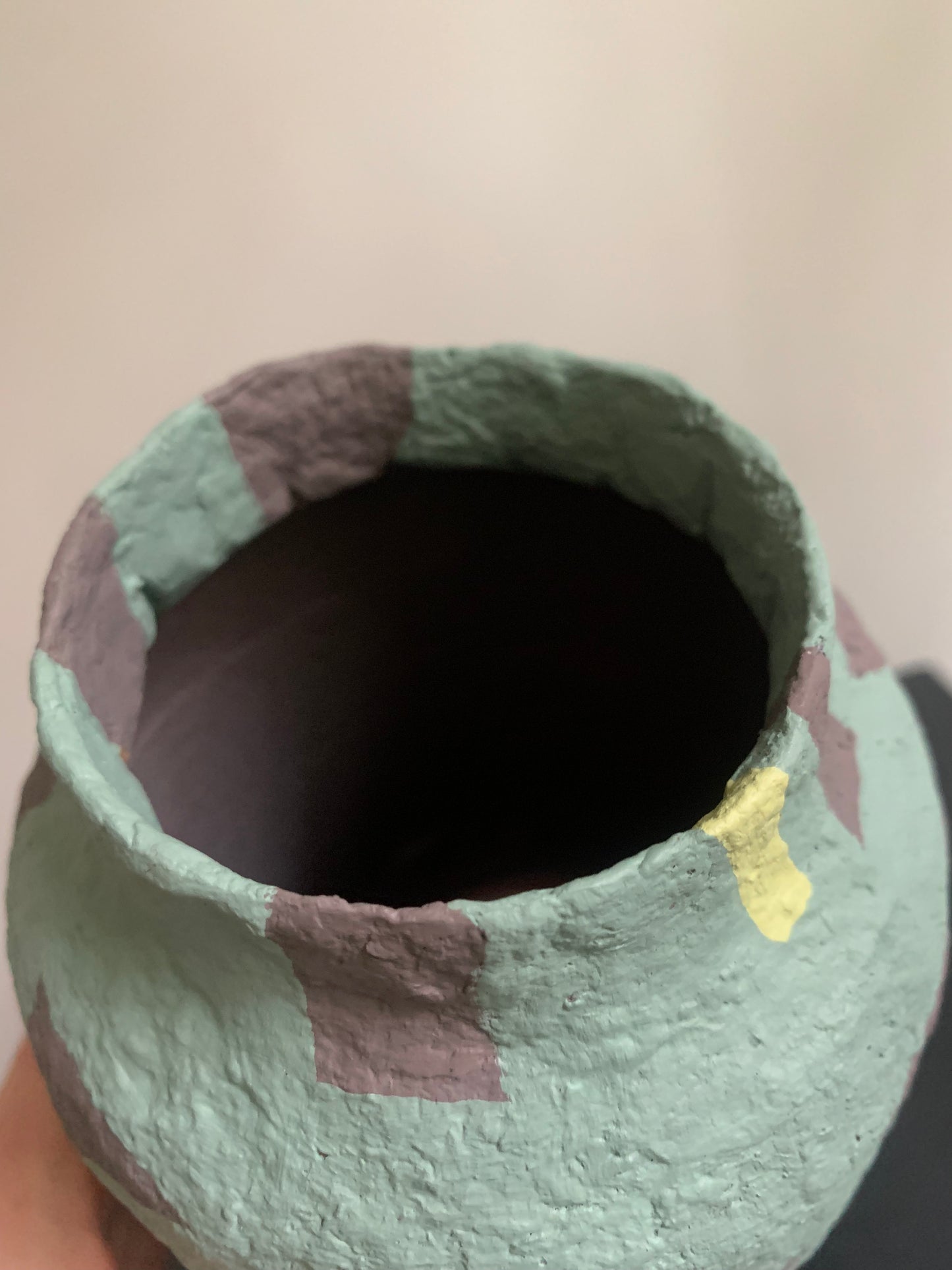 Green vase