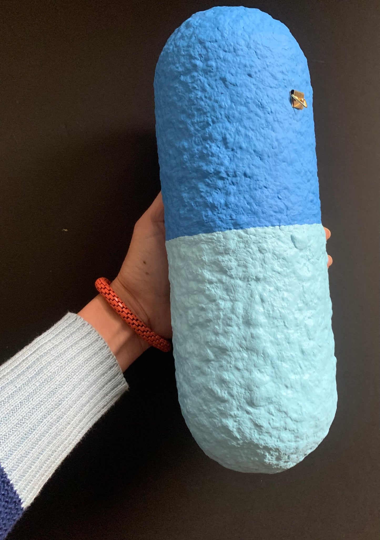 Blue pill - wall decoration